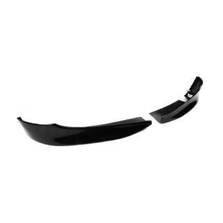 Передняя накладка Flap DPT (для E90 Base 2005-2008, Черный Глянец, 2 шт) BMW 3 серия E90/E91 2005-2011 гг. фото 4
