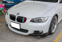 BMW 3 серия E92/E93 2006–2013 гг. Передний спойлер DPT (для M-Sport 2006-2010, черный глянец) фото 1