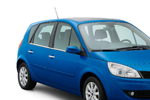 Renault Scenic 1998-2003 гг. Наружные Окантовки Окон Нержавеющая Сталь (4 шт) фото 1