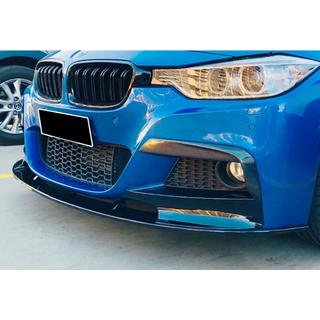 Передний лип-спойлер DPT (для M Performance, черный глянец) BMW 3 серия F30/F31 2012-2019 гг. фото 1