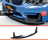 BMW 4 серия F32/F33/F36 2012-2020 гг. Передний лип DPT V-5 (Для M4, Черный Глянец) фото 1