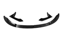 BMW 4 серия F32/F33/F36 2012-2020 гг. Передний лип DPT V-5 (Для M4, Черный Глянец) фото 6