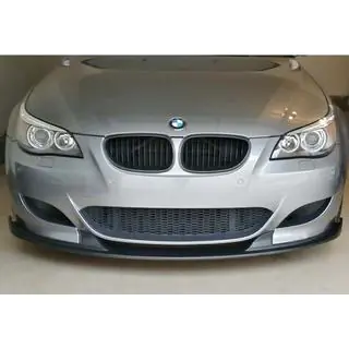 Передний Лип DPT (с плавниками, для M5 Hamann, Черный Глянец)