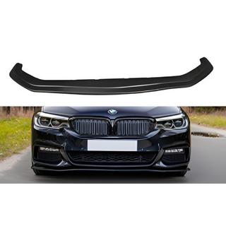 Передний лип-спойлер DPT V-2 (2017-2020, Черный Глянец) BMW 5 серия G30/G31 2017–2023 гг. фото 1