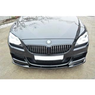 Передний лип-спойлер DPT (для M Performance, черный глянец) BMW 6 серия F12/F13/F06 2011-2018 гг. фото 2