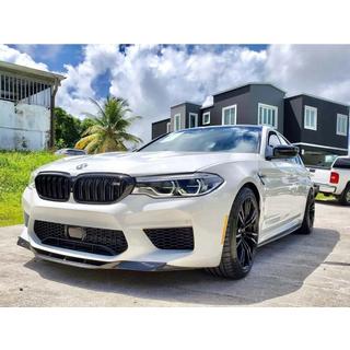 Передний лип-спойлер DPT (Для M5, 2017-2020, Черный Глянец) BMW 5 серия G30/G31 2017–2023 гг. фото 4