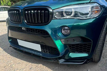BMW X5 F15 2013-2018 гг. Передний лип DPT V-2 (для X5M F85, черный глянец) фото 6