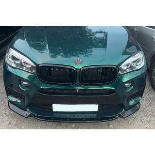 Передний лип DPT V-2 (для X5M F85, черный глянец) BMW X5 F15 2013-2018 гг. фото 4
