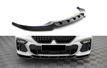 BMW X6 G06 2019–2027 гг. Передний сплиттер DPT V-1 (Для M, Черный Глянец) фото 1