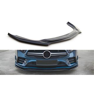 Передний лип DPT V-2 (Черный Глянец) Mercedes A-сlass W177 2018- гг.