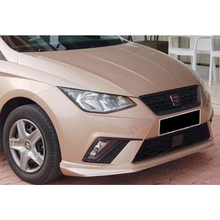 Передний лип DPT V-3 (Черный Глянец) Seat Ibiza 2010-2017 гг. фото 4