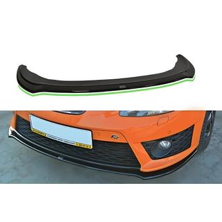 Передний сплиттер DPT (для Cupra, черный глянец) Seat Leon 2005-2012 гг. фото 1