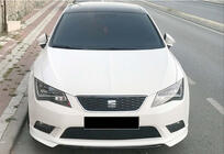 Seat Leon 2013-2020 гг. Передний лип DPT V-1 (2013-2016, грунт под покраску) фото 4