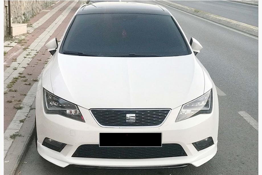 Seat Leon 2013-2020 гг. Передний лип DPT V-1 (2013-2016, грунт под покраску) Фото 4