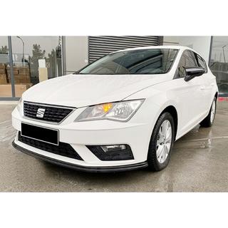 Передний сплиттер DPT V-4 (2017-2020, Черный Глянец) Seat Leon 2013-2020 гг. фото 3