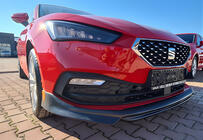 Seat Leon 2020- гг. Передний лип DPT V-1 (Черный Глянец) фото 1