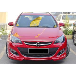 Передний спойлер-лапа DPT V-3 (Грунт под покраску) Opel Astra J 2009-2015 гг. фото 2