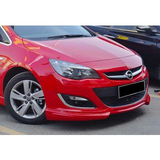 Передний спойлер-лапа DPT V-3 (Грунт под покраску) Opel Astra J 2009-2015 гг. фото 3
