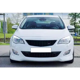 Передний спойлер-лапа DPT V-4 (Грунт под покраску) Opel Astra J 2009-2015 гг. фото 1