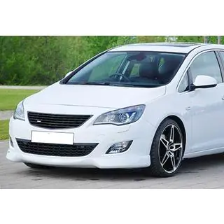 Передний спойлер-лапа DPT V-4 (Грунт под покраску) Opel Astra J 2009-2015 гг. фото 2