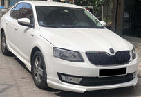 Skoda Octavia III A7 2013-2019 гг. Передний лип DPT V-1 (2013-2017, под покраску) фото 5