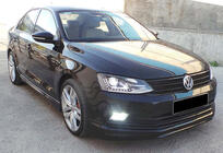 Volkswagen Jetta 2011-2018 гг. Передний лип DPT V-1 (2014-2018, под покраску) фото 4