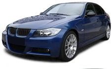BMW 3 серия E90/E91 2005-2011 гг. Решетки радиатора M-Look (для E-90/91, 2005-2008, Черный Глянец) фото 4