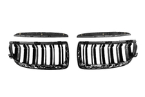BMW 3 серия E90/E91 2005-2011 гг. Решетки радиатора M-Look (для E-90/91, 2005-2008, Черный Глянец) фото 12