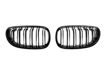 BMW 5 серия E60/E61 2003-2010 гг. Ноздри M-Look (Черный Глянец) фото 3