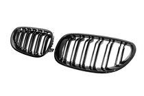 BMW 5 серия E60/E61 2003-2010 гг. Ноздри M-Look (Черный Глянец) фото 4