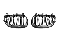 BMW 5 серия E60/E61 2003-2010 гг. Ноздри M-Look (Черный Глянец) фото 6