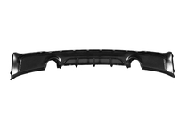 BMW 2 серия F22/F23 2014-2021 гг. Задний диффузор DPT (Черный Глянец) фото 9