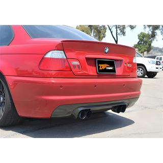 Задний диффузор DPT (2001-2006, Черный Глянец) BMW 3 серия E46 1998-2006 гг. фото 1