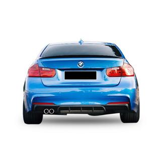 Задний диффузор DPT V-5 (для M-Performance, Черный Глянец) BMW 3 серия F30/F31 2012-2019 гг. фото 1