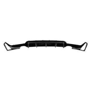 Задний диффузор DPT V-1 (для M-Performance, Черный Глянец) BMW 4 серия F32/F33/F36 2012-2020 гг. фото 2