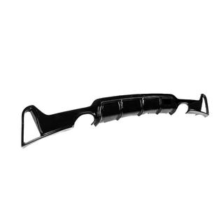 Задний диффузор DPT V-1 (для M-Performance, Черный Глянец) BMW 4 серия F32/F33/F36 2012-2020 гг. фото 4