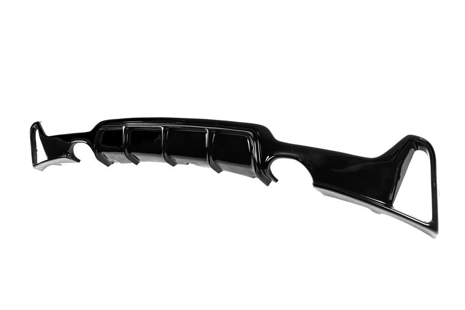 BMW 4 серия F32/F33/F36 2012-2020 гг. Задний диффузор DPT V-1 (для M-Performance, Черный Глянец) Фото 3