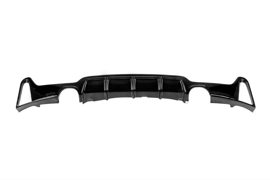 BMW 4 серия F32/F33/F36 2012-2020 гг. Задний диффузор DPT V-1 (для M-Performance, Черный Глянец) Фото 5
