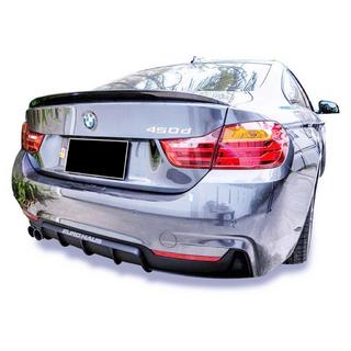 Задний диффузор DPT V-3 (для M-Performans, Coupe, Черный Глянец) BMW 4 серия F32/F33/F36 2012-2020 гг.