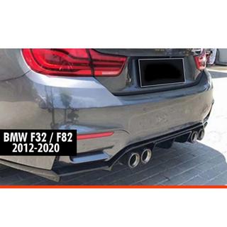 Задний диффузор DPT V-4 (для M-4 Vorstainer, Черный Глянец) BMW 4 серия F32/F33/F36 2012-2020 гг. фото 1