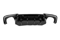 BMW 5 серия F10/F11 2010–2016 гг. Задний диффузор CS-Style DPT (для M5, Черный Глянец, Вакуумное Формование) фото 8