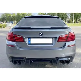 Задний диффузор CS-Style DPT (для M5, Черный Глянец, Вакуумное Формование) фото 2
