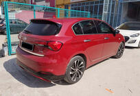 Fiat Tipo 2016- гг. Задний диффузор DPT (HB, Черный Глянец) фото 2