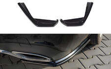 Mercedes E-class W213 2016-2023 гг. Задний FLAP Диффузор DPT (Черный Глянец) фото 6
