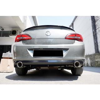 Задний диффузор DPT V-1 (SD, Черный Глянец) Opel Astra J 2009-2015 гг. фото 2