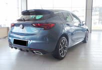 Opel Astra K 2016-2021 гг. Задний диффузор DPT V-2 (HB, Черный Глянец) фото 3