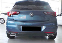 Opel Astra K 2016-2021 гг. Задний диффузор DPT V-2 (HB, Черный Глянец) фото 2