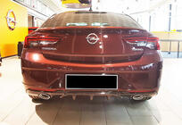 Opel Insignia 2017-2022 гг. Задний диффузор DPT (SD, Черный Глянец) фото 2