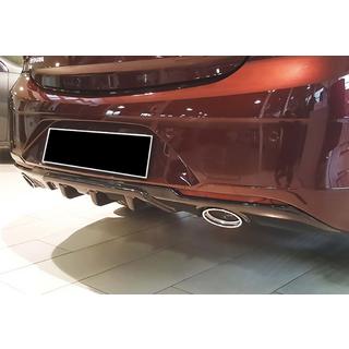 Задний диффузор DPT (SD, Черный Глянец) Opel Insignia 2017-2022 гг. фото 1