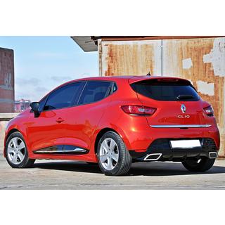 Задний диффузор DPT V-2 (Черный Глянец) Renault Clio IV 2012-2019 гг. фото 3